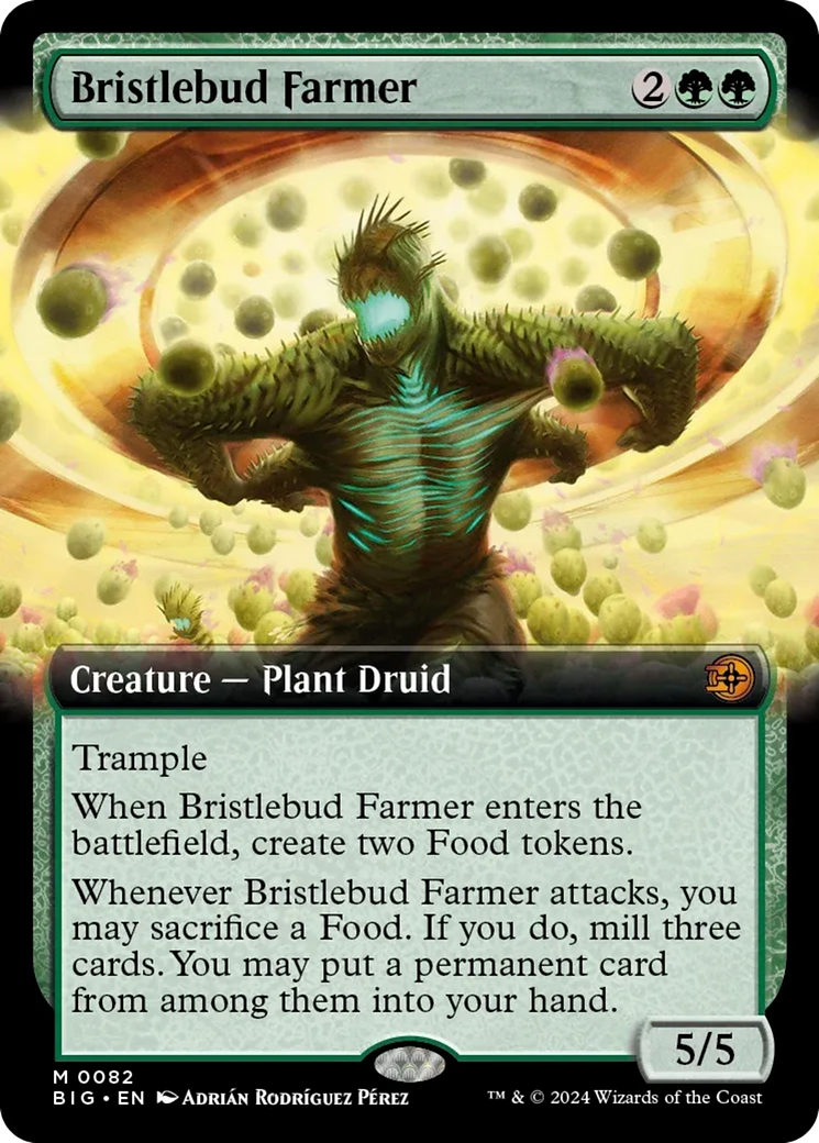 Bristlebud Farmer (Extended Art) [Outlaws of Thunder Junction: The Big Score] | Boutique FDB TCG