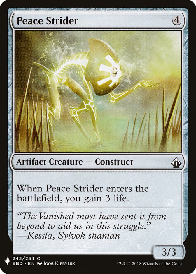 Peace Strider [Mystery Booster] | Boutique FDB TCG