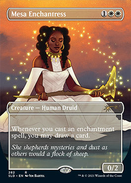 Mesa Enchantress (Borderless) [Secret Lair Drop Series] | Boutique FDB TCG