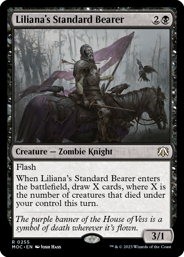 Liliana's Standard Bearer [March of the Machine Commander] | Boutique FDB TCG