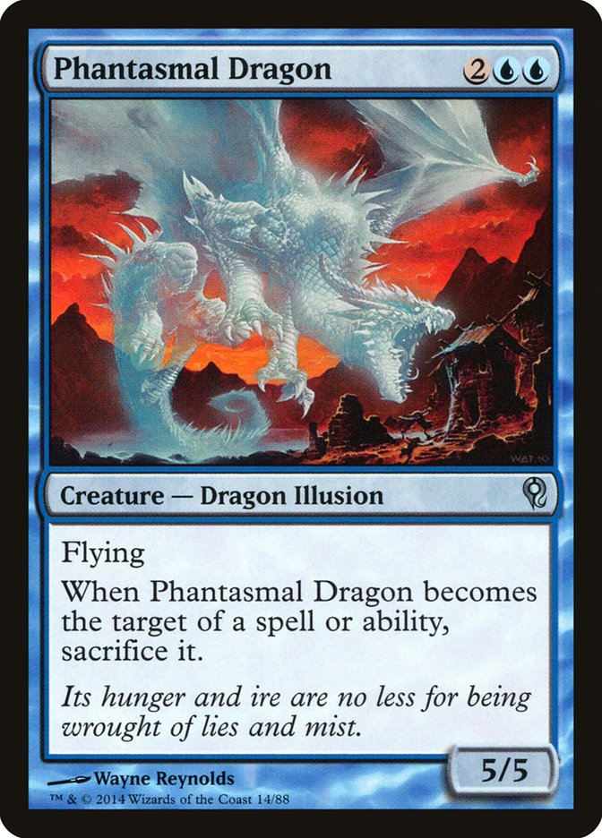 Phantasmal Dragon [Duel Decks: Jace vs. Vraska] | Boutique FDB TCG