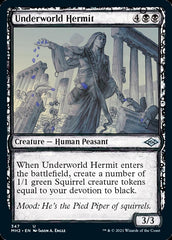 Underworld Hermit (Sketch) [Modern Horizons 2] | Boutique FDB TCG