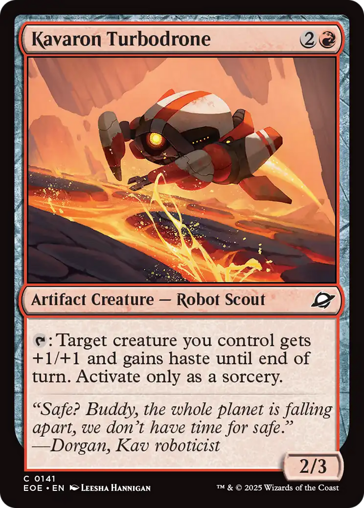 Kavaron Turbodrone [Edge of Eternities] | Boutique FDB TCG