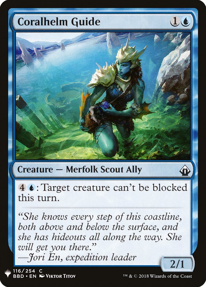 Coralhelm Guide [Mystery Booster] | Boutique FDB TCG