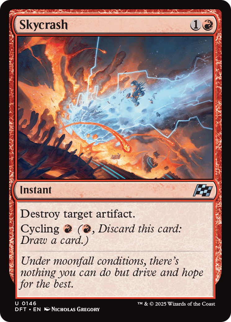 Skycrash [Aetherdrift] | Boutique FDB TCG