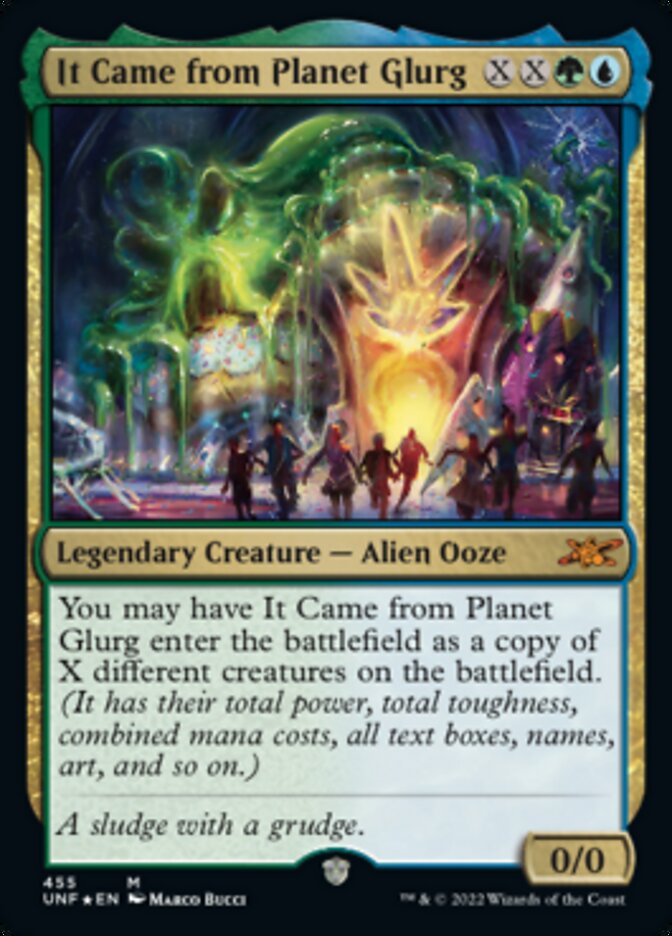 It Came from Planet Glurg (Galaxy Foil) [Unfinity] | Boutique FDB TCG
