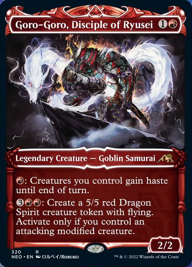 Goro-Goro, Disciple of Ryusei (Showcase Samurai) [Kamigawa: Neon Dynasty] | Boutique FDB TCG