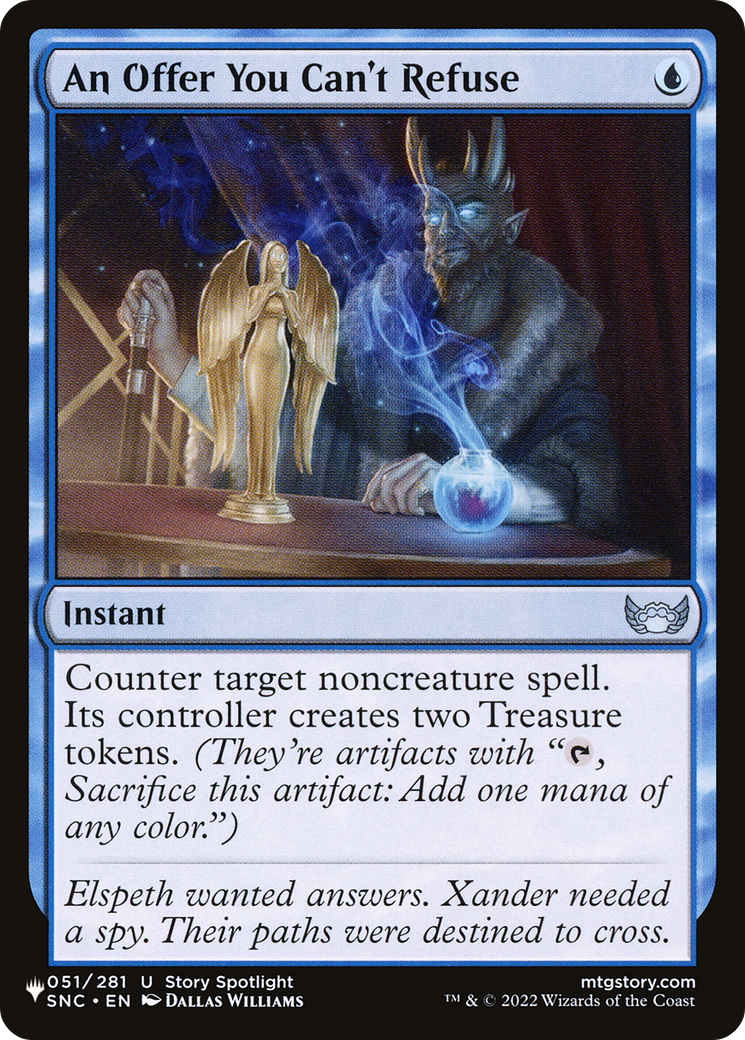 An Offer You Can't Refuse [The List Reprints] | Boutique FDB TCG