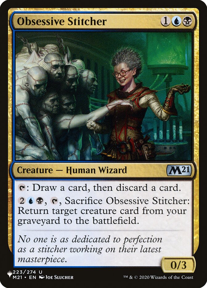 Obsessive Stitcher [The List] | Boutique FDB TCG