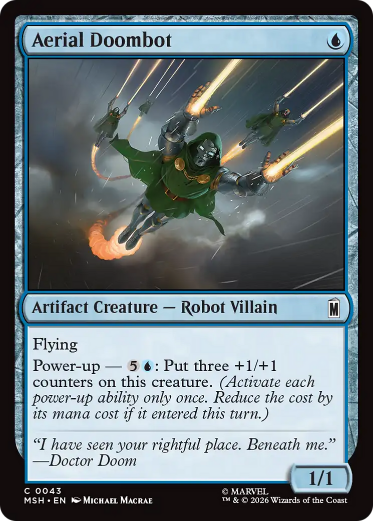 Aerial Doombot [Marvel Super Heroes] | Boutique FDB TCG