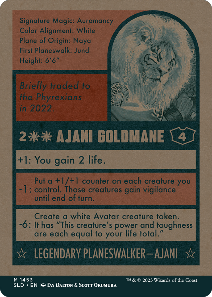 Ajani Goldmane [Secret Lair Drop Series] | Boutique FDB TCG