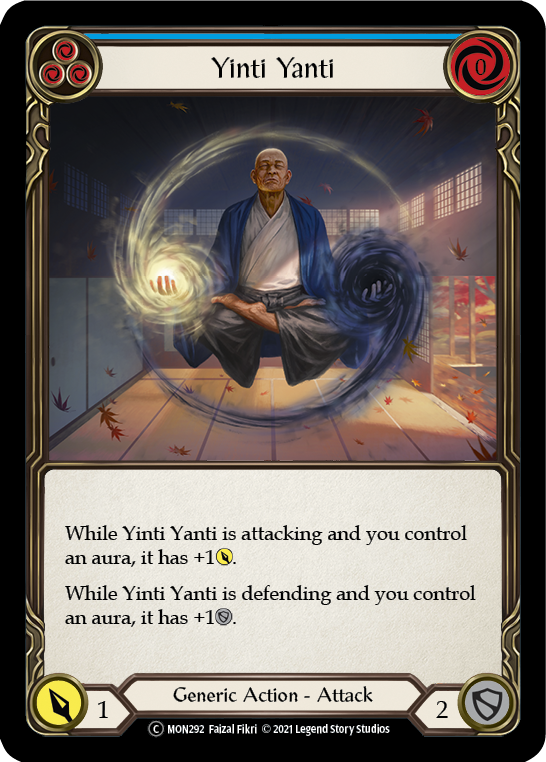 Yinti Yanti (Blue) [U-MON292] (Monarch Unlimited)  Unlimited Normal | Boutique FDB TCG