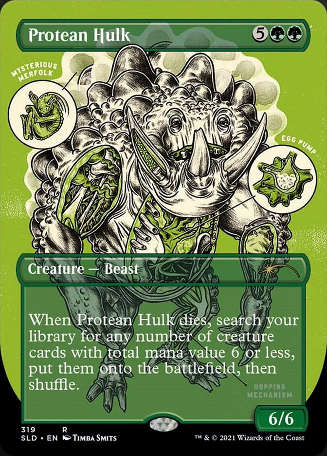 Protean Hulk (Borderless Foil Etched) [Secret Lair Drop Series] | Boutique FDB TCG