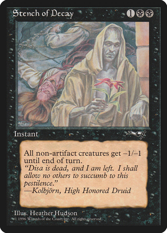 Stench of Decay (Red Flower) [Alliances] | Boutique FDB TCG