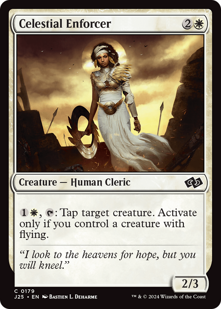 Celestial Enforcer [Foundations Jumpstart] | Boutique FDB TCG