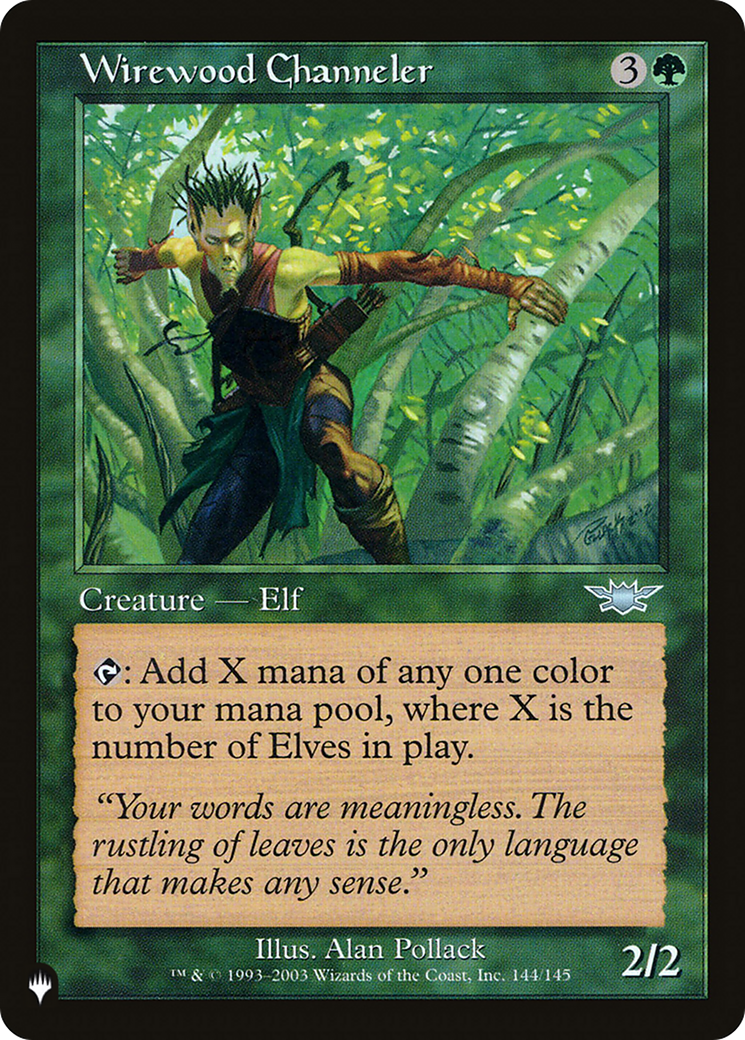 Wirewood Channeler [The List Reprints] | Boutique FDB TCG