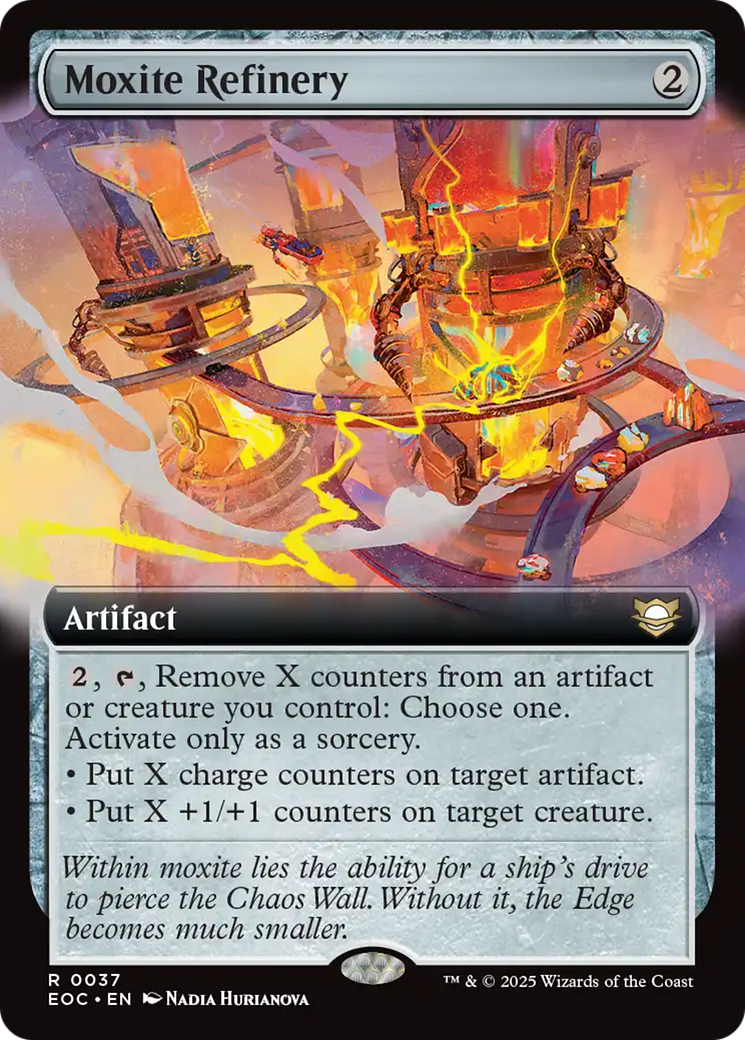 Moxite Refinery (Extended Art) [Edge of Eternities Commander] | Boutique FDB TCG
