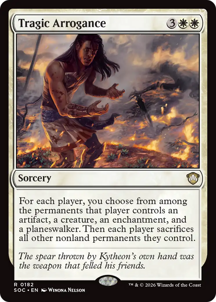 Tragic Arrogance [Secrets of Strixhaven Commander] | Boutique FDB TCG