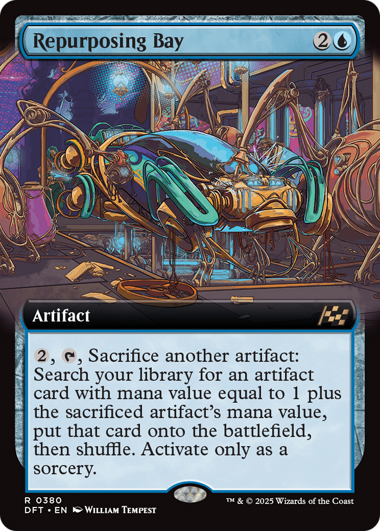 Repurposing Bay (Extended Art) [Aetherdrift] | Boutique FDB TCG