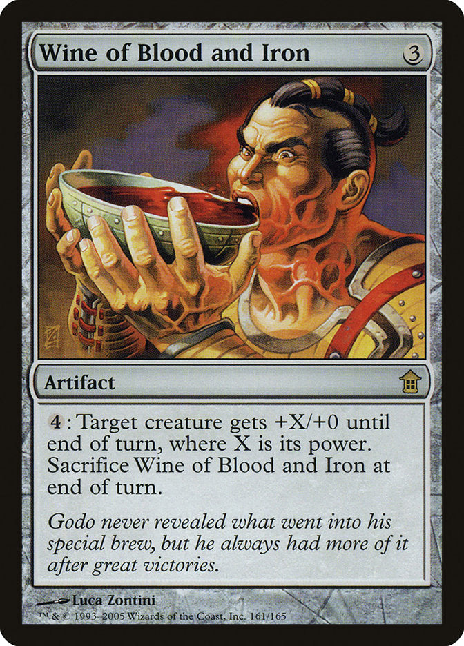 Wine of Blood and Iron [Saviors of Kamigawa] | Boutique FDB TCG