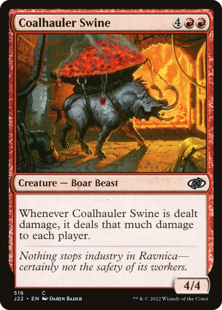 Coalhauler Swine [Jumpstart 2022] | Boutique FDB TCG