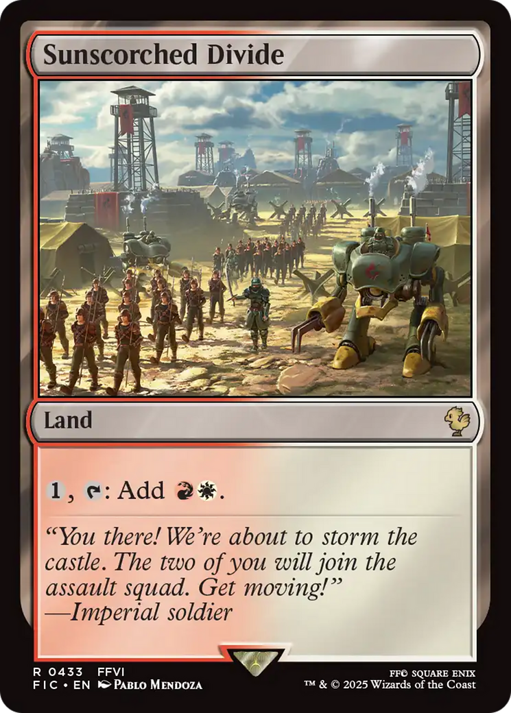Sunscorched Divide [FINAL FANTASY Commander] | Boutique FDB TCG