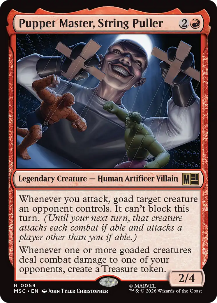 Puppet Master, String Puller [Marvel Super Heroes Commander] | Boutique FDB TCG