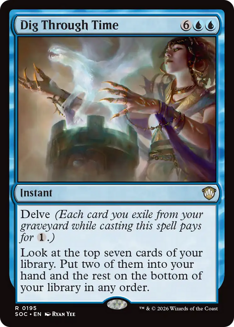 Dig Through Time [Secrets of Strixhaven Commander] | Boutique FDB TCG