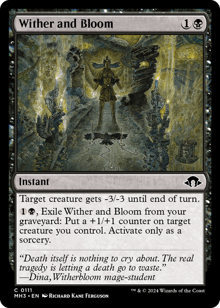 Wither and Bloom [Modern Horizons 3] | Boutique FDB TCG