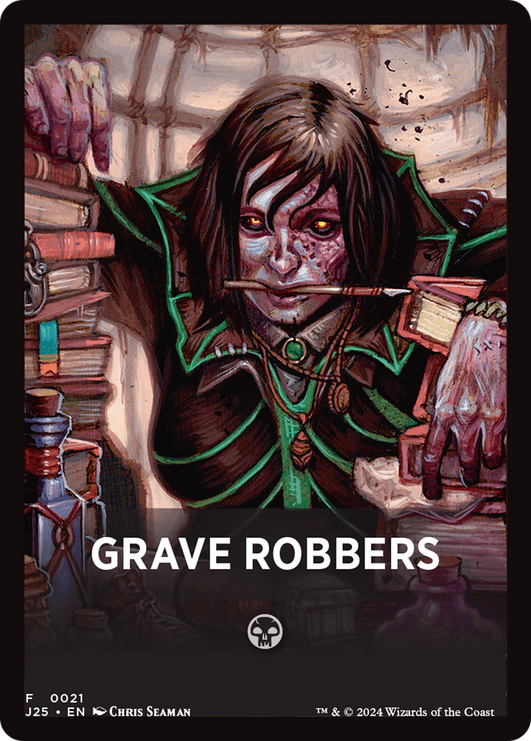 Grave Robbers Theme Card [Foundations Jumpstart Front Cards] | Boutique FDB TCG