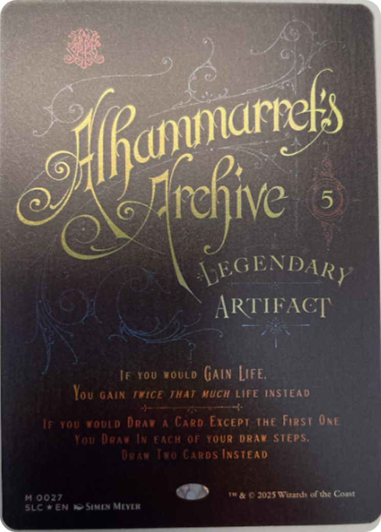 Alhammarret's Archive [Secret Lair Countdown Kit] | Boutique FDB TCG
