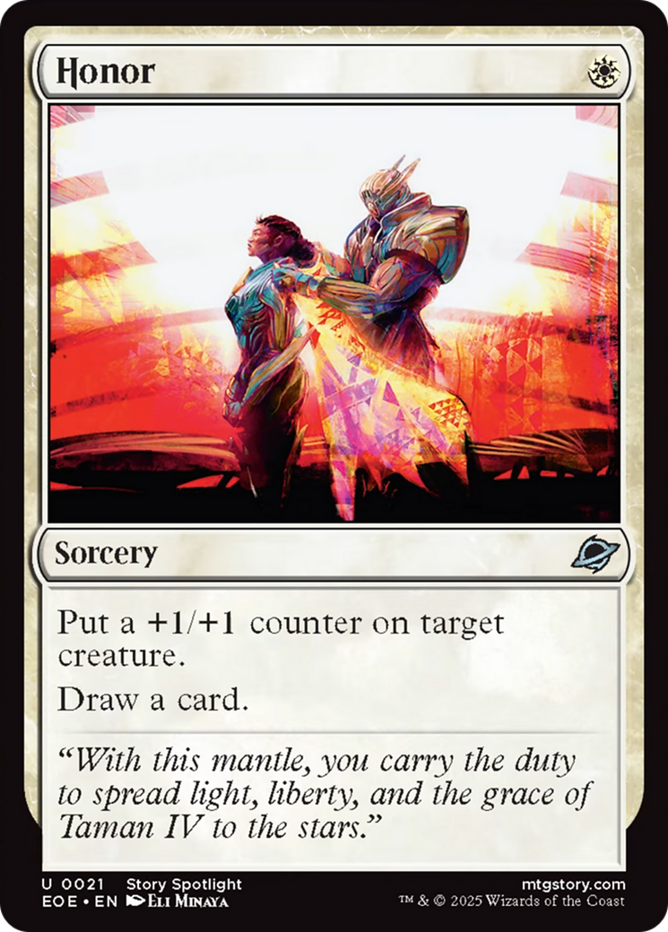 Honor [Edge of Eternities] | Boutique FDB TCG