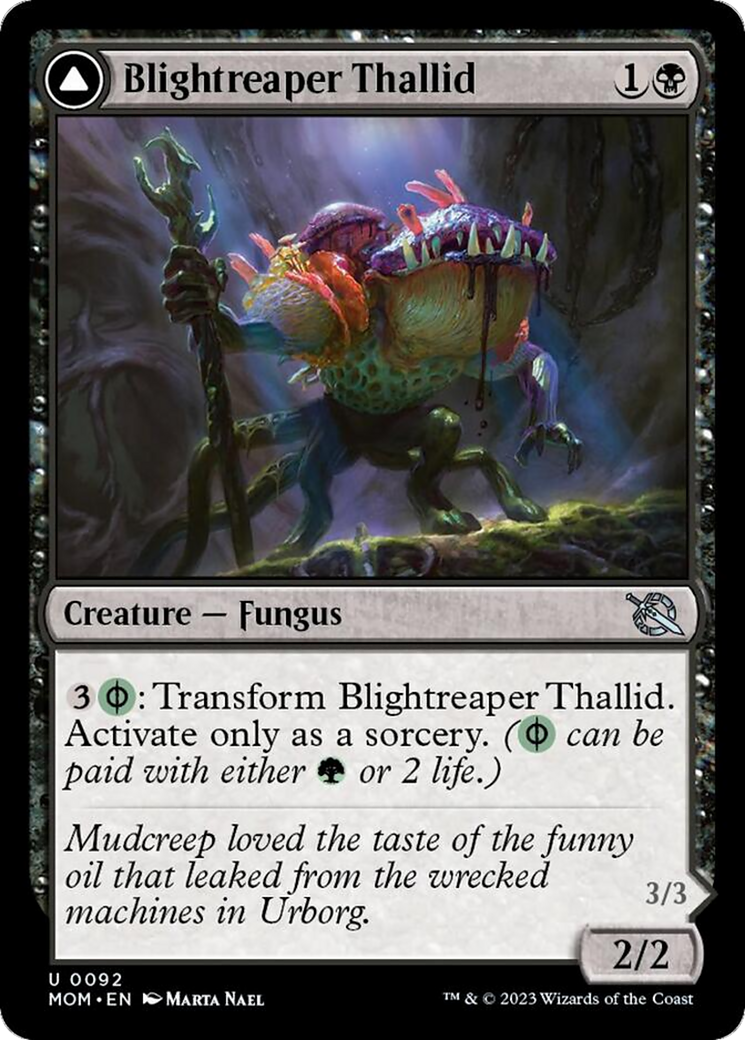 Blightreaper Thallid // Blightsower Thallid [March of the Machine] | Boutique FDB TCG