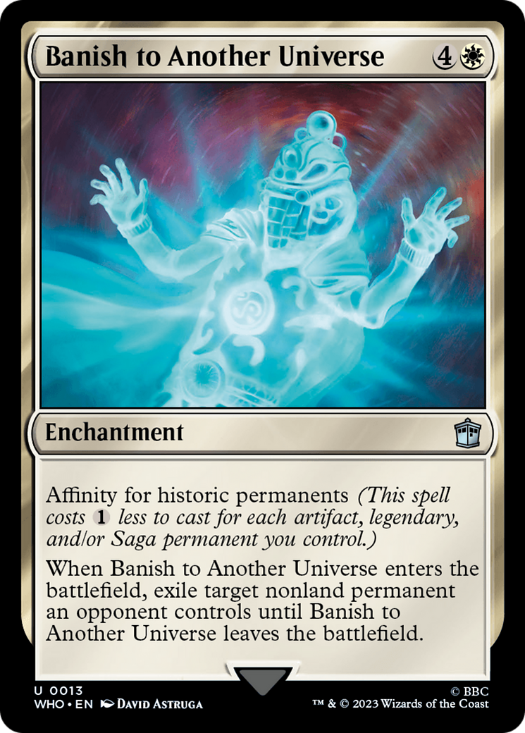 Banish to Another Universe [Doctor Who] | Boutique FDB TCG