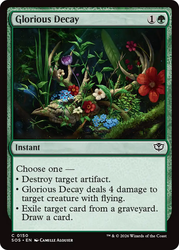 Glorious Decay [Secrets of Strixhaven] | Boutique FDB TCG