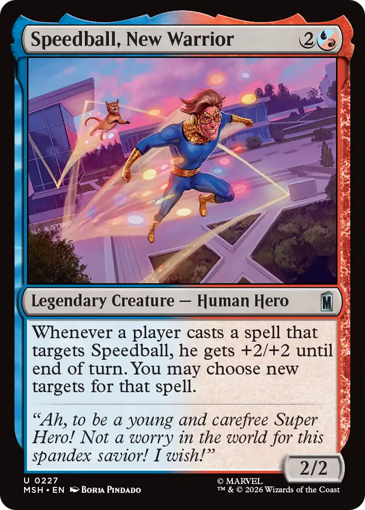 Speedball, New Warrior [Marvel Super Heroes] | Boutique FDB TCG