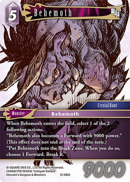 Behemoth [Opus XII] | Boutique FDB TCG