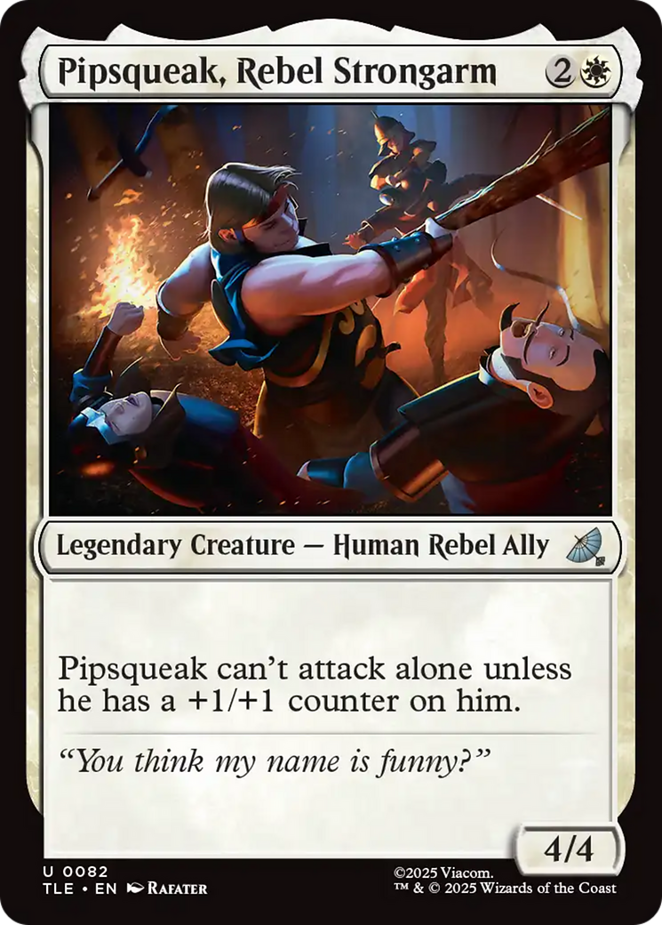 Pipsqueak, Rebel Strongarm [Avatar: The Last Airbender: Eternal-Legal] | Boutique FDB TCG