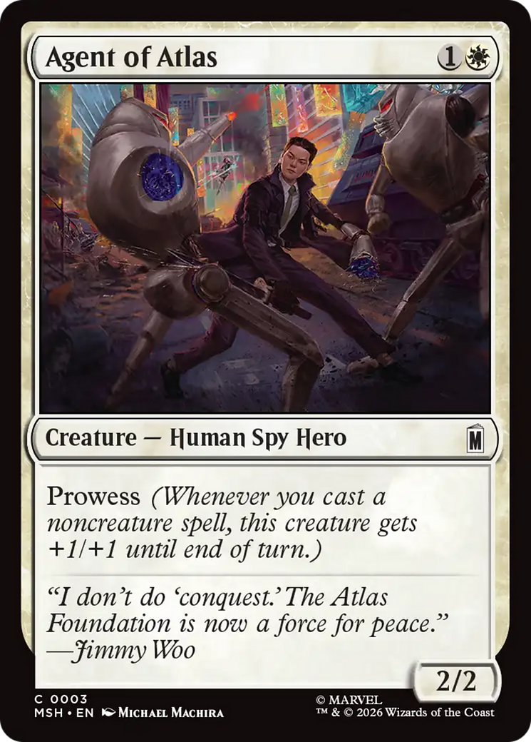 Agent of Atlas [Marvel Super Heroes] | Boutique FDB TCG