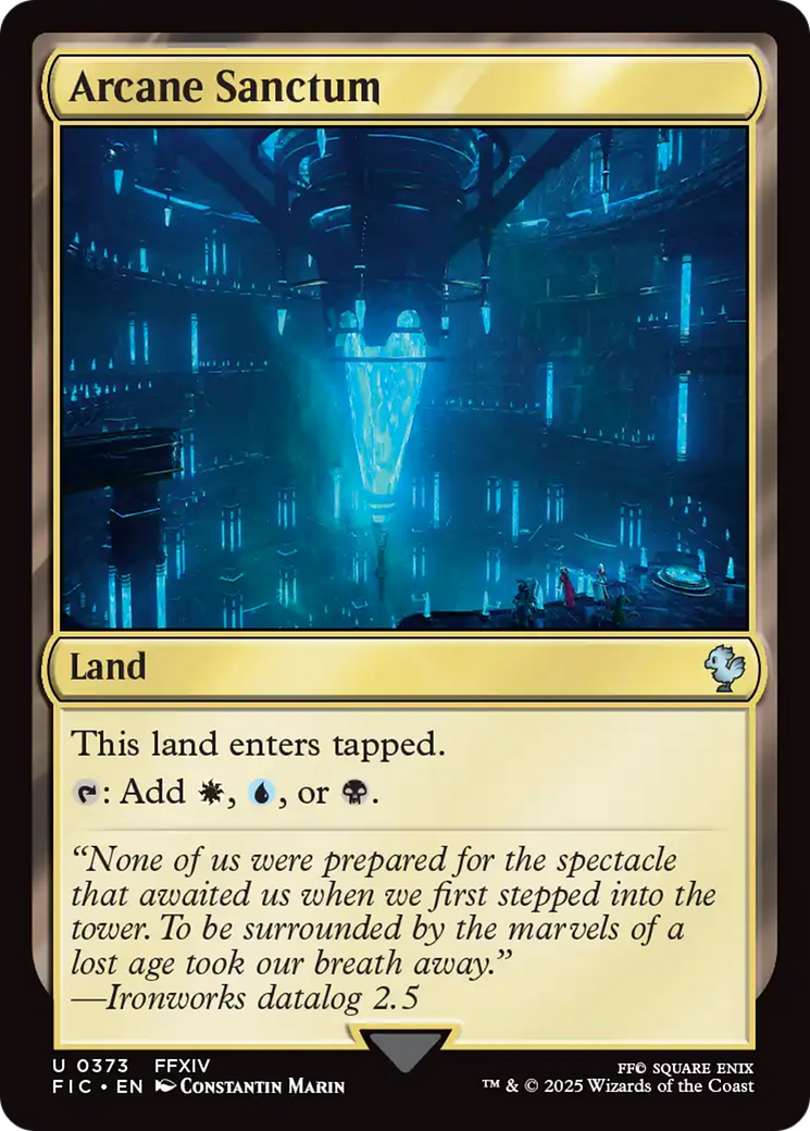 Arcane Sanctum [FINAL FANTASY Commander] | Boutique FDB TCG