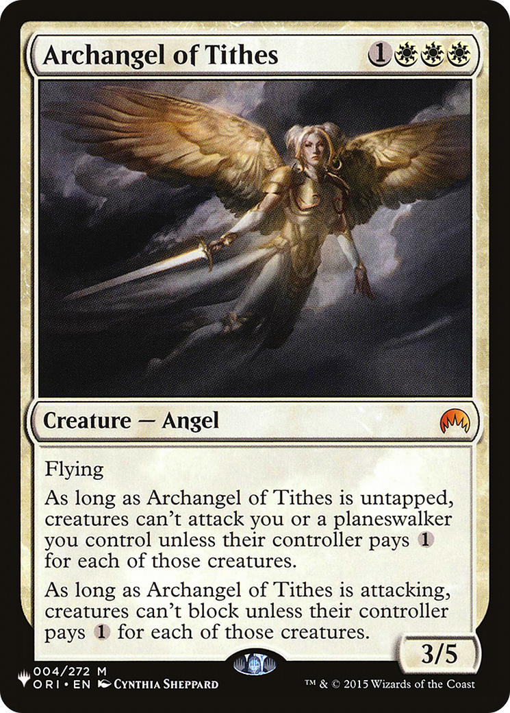 Archangel of Tithes [Secret Lair: Angels] | Boutique FDB TCG