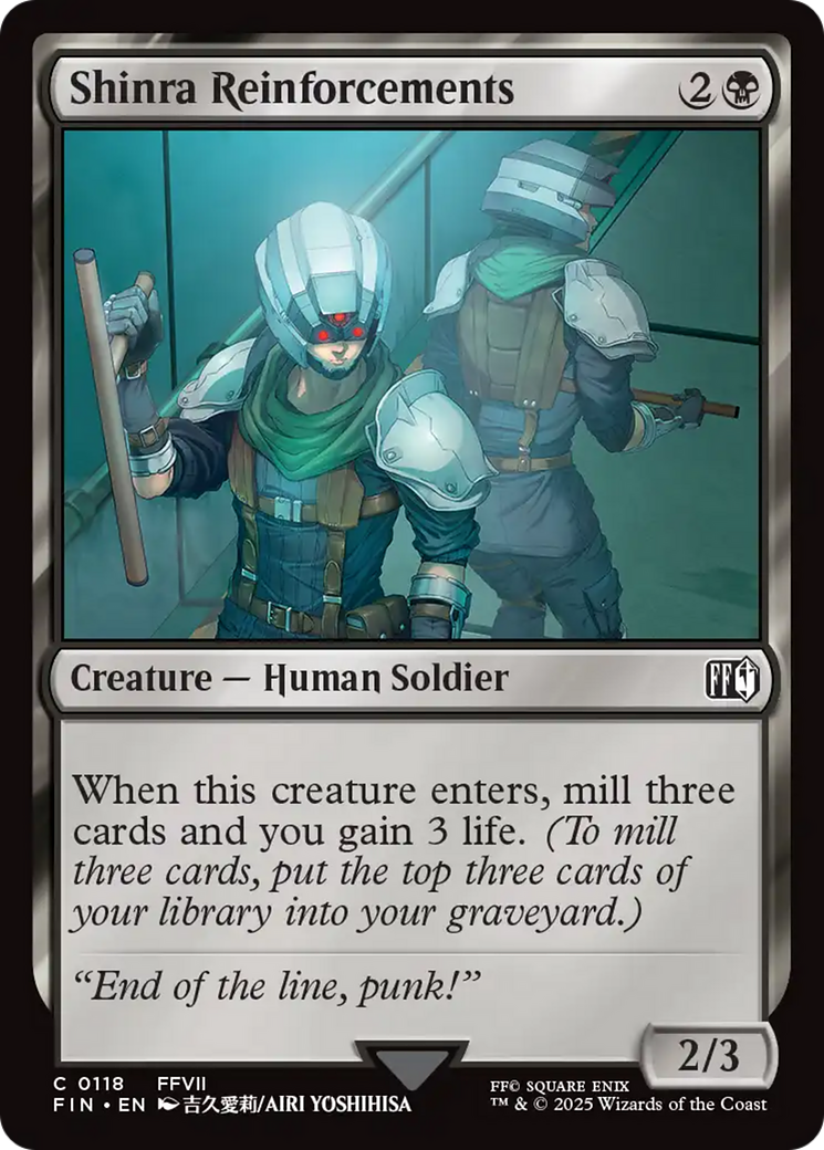 Shinra Reinforcements [FINAL FANTASY] | Boutique FDB TCG
