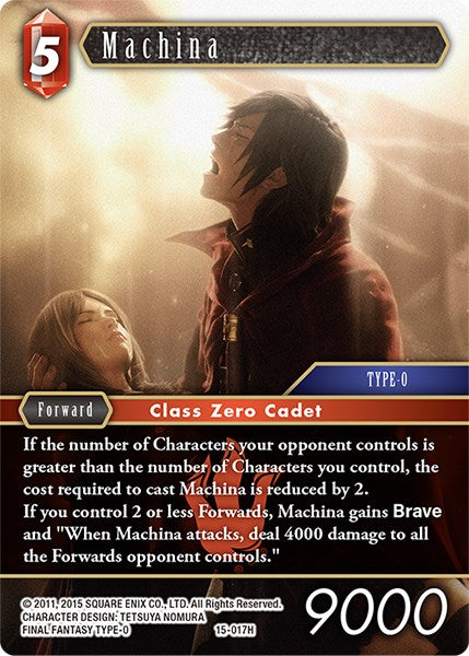 Machina [Crystal Dominion] | Boutique FDB TCG