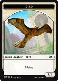 Bird (003) // Construct (017) Double-Sided Token [Modern Horizons Tokens] | Boutique FDB TCG