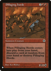 Pillaging Horde [The List] | Boutique FDB TCG