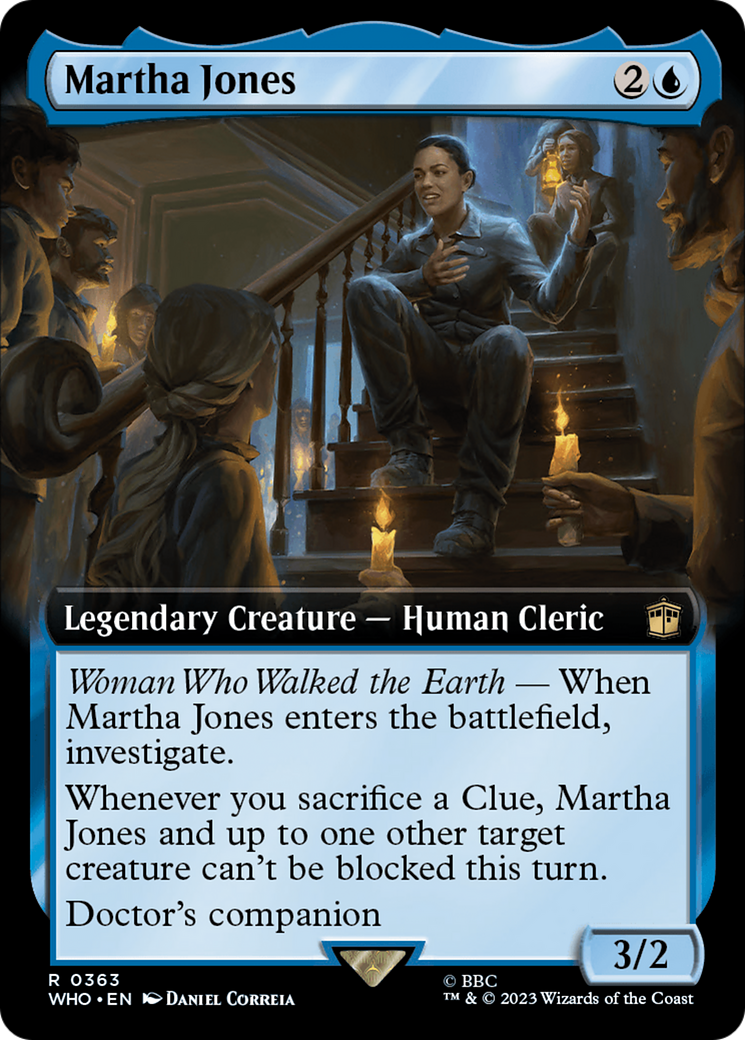 Martha Jones (Extended Art) [Doctor Who] | Boutique FDB TCG