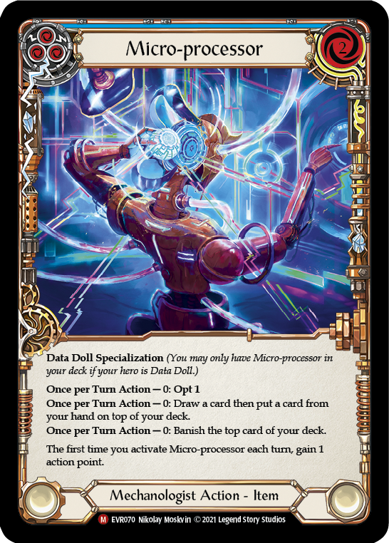 Micro-processor [EVR070] (Everfest)  1st Edition Normal | Boutique FDB TCG