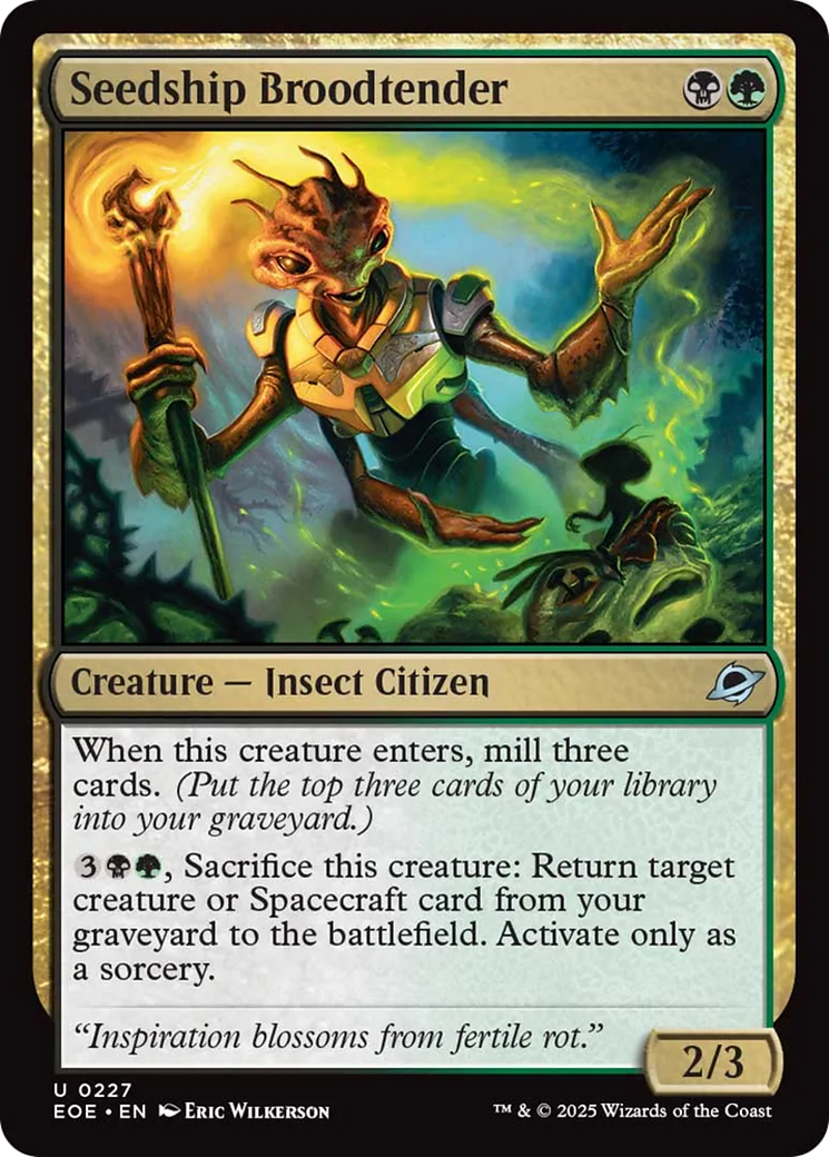 Seedship Broodtender [Edge of Eternities] | Boutique FDB TCG