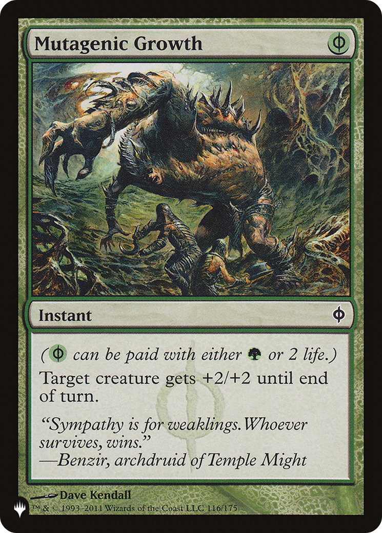 Mutagenic Growth [The List] | Boutique FDB TCG
