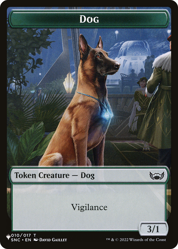 Shapeshifter // Dog Double-Sided Token [The List] | Boutique FDB TCG